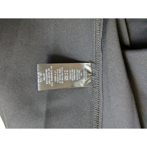 Theory Stretch Nylon Black Mod Panel Dress Retail $ 345 Size Small EUC - Picture 8 of 10